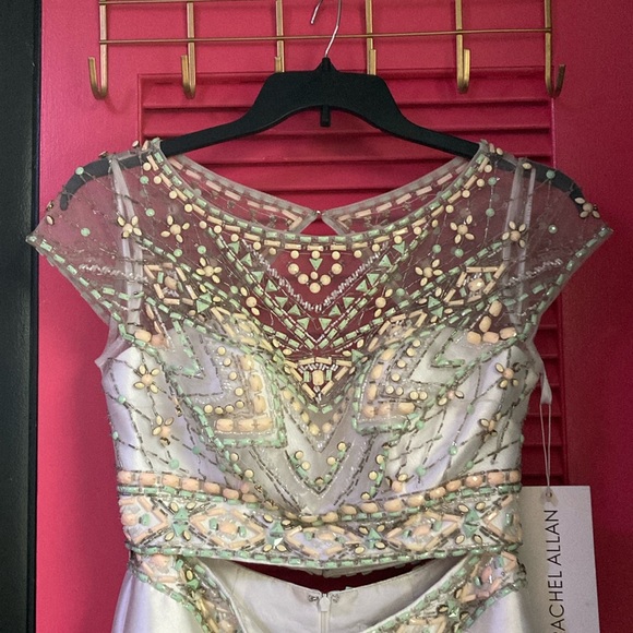 NWT RACHEL ALLAN 2 piece Gown - Picture 8 of 17